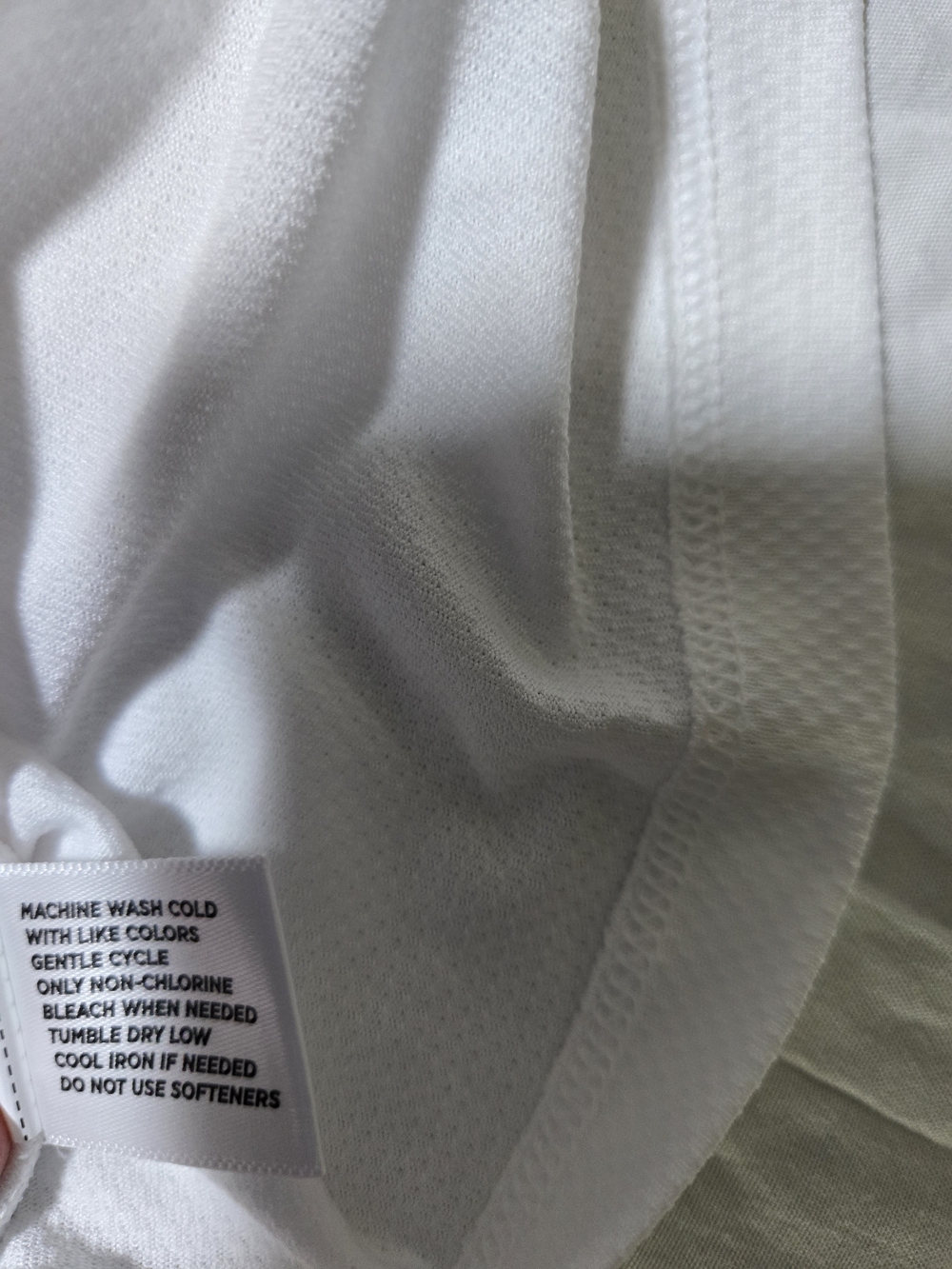 Walter Hagen White Sleeveless Polo Tank with Notch Collar - Picture 7 of 11